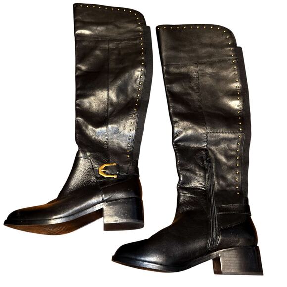 Gibson Latimer 7.5 Black Above The Knee Women's Boots Shoe 7 1/2 Quality - Picture 2 of 8